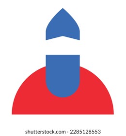 fighter jets of memorial day flat icon set