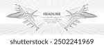 Fighter jets. Military aircraft, Aerospace innovation, AI in Air defense, Bomber plane, Space force, Stealth Fighter Technology, Jet Hypersonic Engines, Advanced Sensor Fusion, Army aviation concept