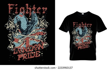 Fighter london pride t shirt design