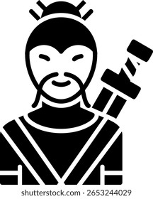 Fighter New Creative Icon Design Vector