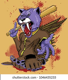 Fighter panther in action