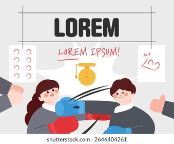 Lutando! Modelo de Teste de Habilidade Escolástica Universitária