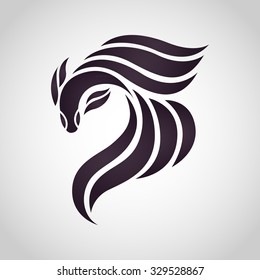 Fighting Fish Logo Vector