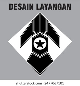 Fighting kite designs can be edited easily and simply