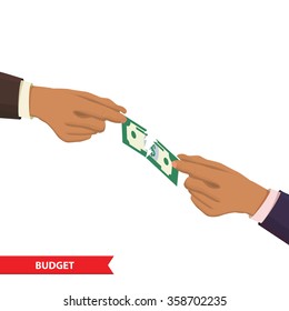 fighting over money