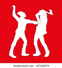 Fighting people
