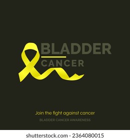 Fighting Together Bladder Cancer Awareness Design Template