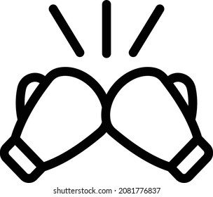 fighting vector illustration isolated on a transparent background . colour vector icons for concept or web graphics.