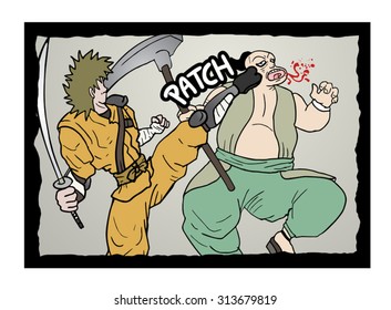Fighting vignette