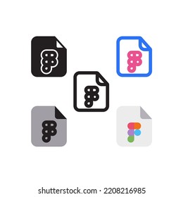 Figma File Icon Pack Version