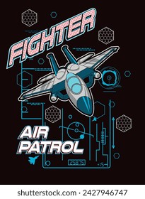 figther jet air patrol army