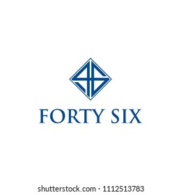 Figure 46 logo that looks elegant and join in
