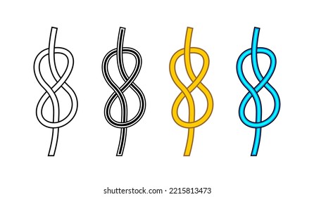 Figure 8 Knot Vector Illustration Set