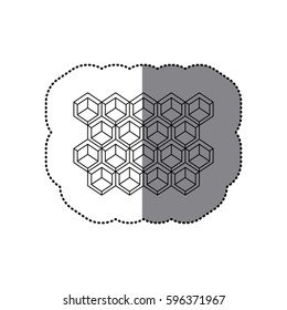 figure abstract figures icon, vector illustraction design