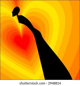 Figure against Love