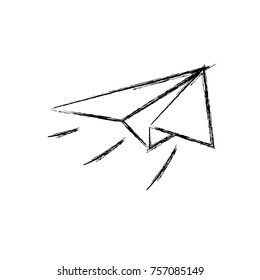 figure airplane paper fly to origami play