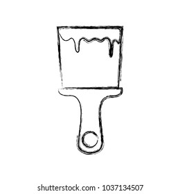figure brush tool to paint the house design