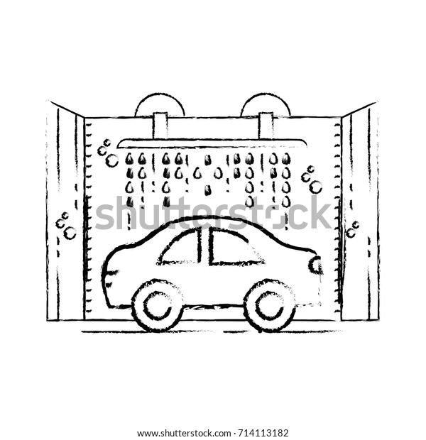 figure car\
service washing mechanical\
technology