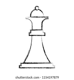 figure chess queen piece icon