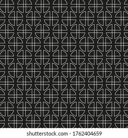 Figure circle and roundness pattern vector icon