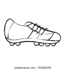 figure cleats object to play american football