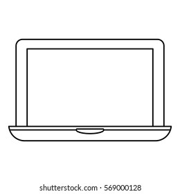 figure connected computer icon image design, vector illustration