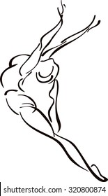 The figure of the dancer.