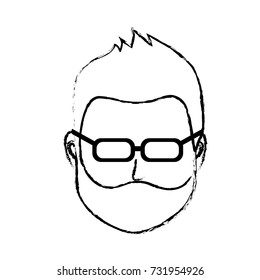 figure default avatar man to social user