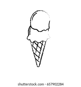 figure delicious ice cream to refresh the day