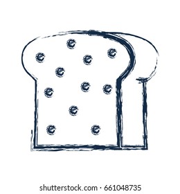 figure delicious slice bread bakery food