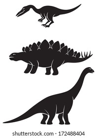 Figure depicts the dinosaurs