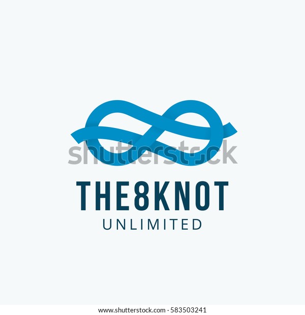 Figure Eight Knot\
Abstract Vector Sign, Emblem or Logo Template. Infinity Symbol\
Ribbon Concept.\
Isolated.