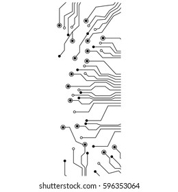 figure electrical circuits icon, vector illustraction design