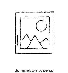 figure frame picture image art design