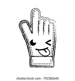 figure funny and cute glove sportwear kawaii