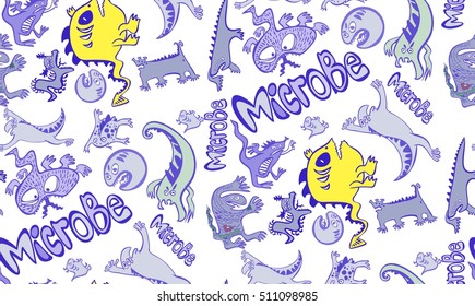 figure germs what are germs, evil, funny, freehand drawing, flu, bacteria, germs, infectious, infection, disease, sickness, infection, seamless texture germs, funny germs, disease, virus