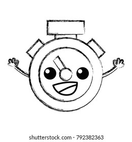 figure happy and tender chronometer object kawaii