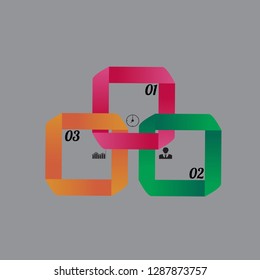 In the figure, infographic in the form of squares, multi-colored infographics, boxes for business and numbers. Infographics for presentation, project, business.