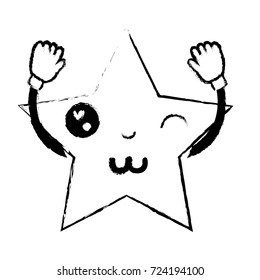 figure kawaii cute funny star sparkly