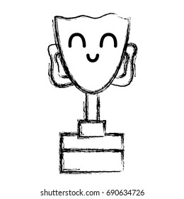 figure kawaii cute happy prize cup
