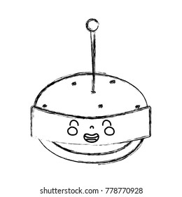 figure kawaii cute smile pin chichion