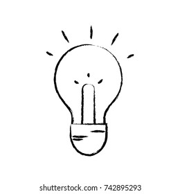 figure light bulb idea to intelligent and creative