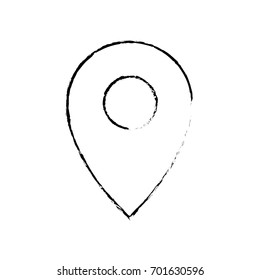 figure location symbol to destination geography map