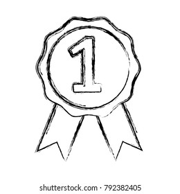 figure medal prize success champion icon