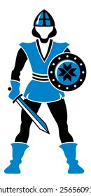 A figure of medieval guard
