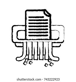 figure office paper shredder machine design