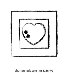 figure picture image with frame design element