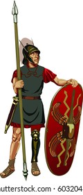 figure of Roman legionary