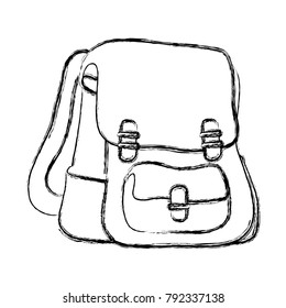 figure school backpack education object design
