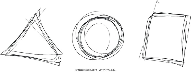 figure, shape, element, line, abstraction, geometry, set, make up, business, business, black, minimal, discreet, doodle, group, ready, design, creative